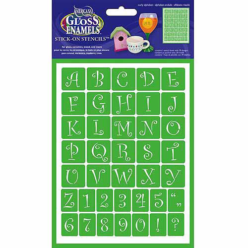 Gloss Enamels Stencils