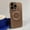 Desertgold, variant on Breathable Cooling Magnetic Case Compatible with iPhone 16 Pro, Hollow Out Mesh Design for Heat Dissipation, Slim Electroplated Luxury Cover, Strong Magnet Support Wireless Charging,Gray