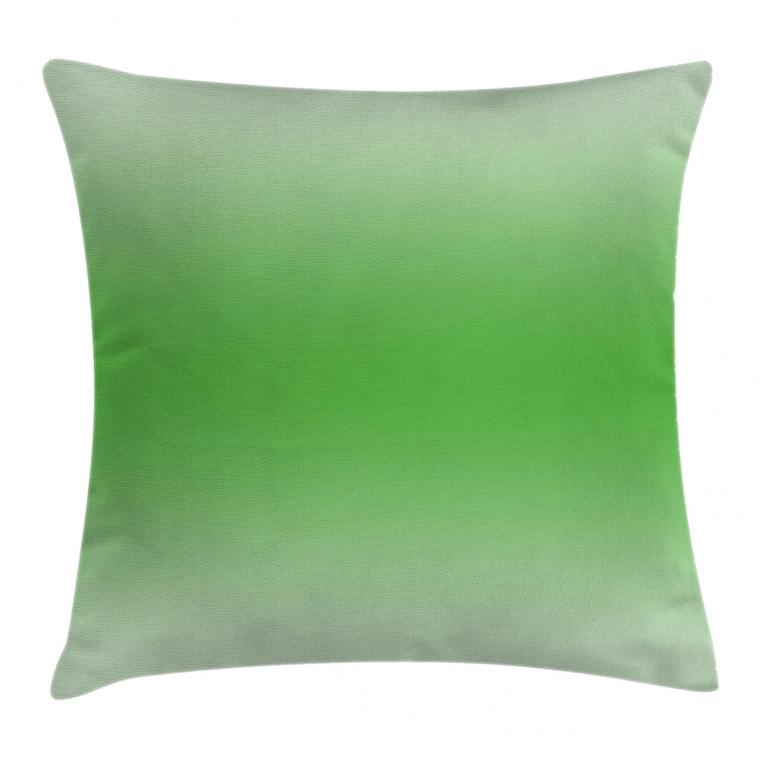 Ombre Throw Pillow Cushion Cover, Moss Leaf Nature Spring Inspired