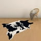 thumbnail image 4 of Alfombra antideslizante Baoblaze Poliéster Duradero 120x160cm Estampado de vacas, 4 of 7