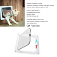 thumbnail image 4 of Puerta con Trampilla ANGGREK para Gatos Interior Exterior con Cerradura, 4 of 8