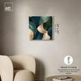thumbnail image 5 of Navy and Emerald Bits I Canvas Blue Abstract Art by Art Remedy, Gallery Wrapped, 20" x 20", 5 of 7