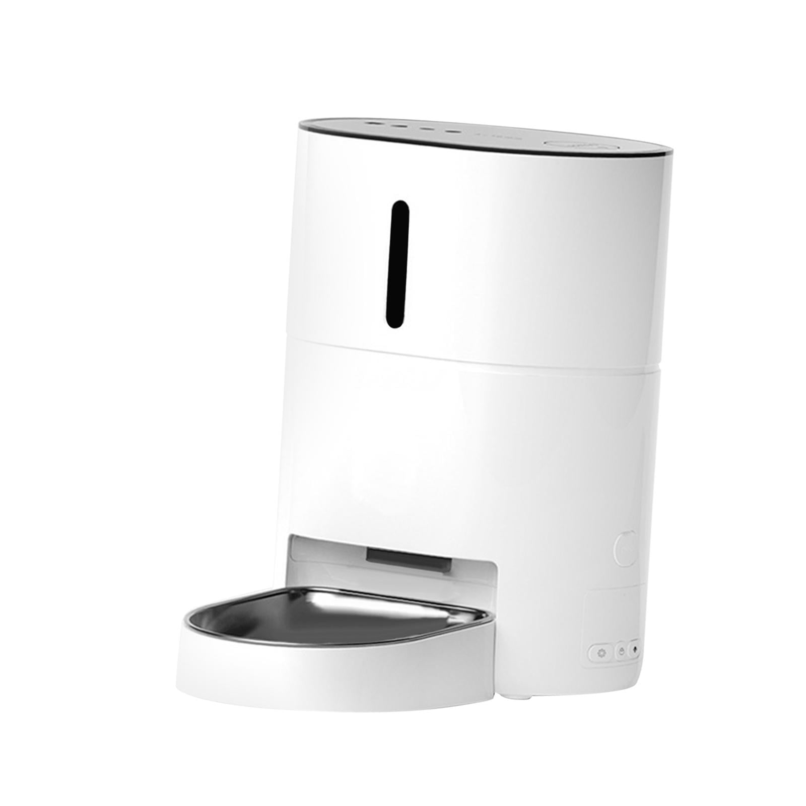 oshhnii Automatic Cat Feeder App Control Voice Recording Stainless Steel Single Bowl