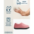 thumbnail image 3 of Women's Plush Lining Warm Shoes, Anti-Skid Rubber Sole Fleece Memory Foam Shoes, 3 of 6