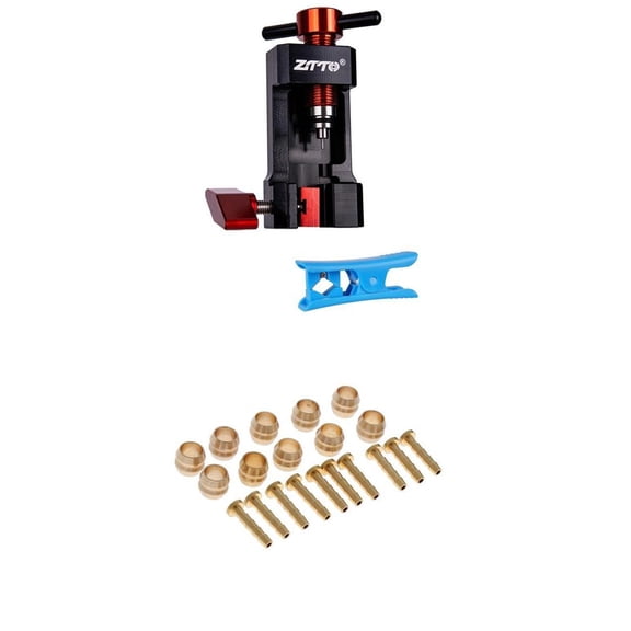 Bike Hydraulic Driver Fitting Hose Cutter & Olive Insert Connector