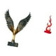 thumbnail image 5 of Estatua de la casa,Estatua de ala hecha a mano,artesanía de resina para cafetería,Escultura de alas extendidas,adorno artesanal,Escultura abstracta de fuego,Estatua de arte abstracto,adorno, 5 of 8
