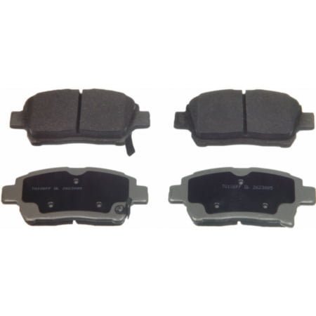 Wagner Brake ThermoQuiet Semi-Metallic Disc Brake Pad Set