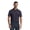 Navy Trop, variant on Men's & Big Men's Performance Shark Print Golf Short Sleeve Polo Shirt, up to 5XL
