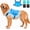 Bule, variant on SAVIOR COOL Comfort Dog Cooling Vest for Medium Large Dogs, Soft Summer Cooling Harness with 4 Cold Source, SPF 50+ Sun Guard, Breathable Reflective Jacket for Hot Weather Safety