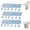 3PC,B, variant on Travel Hangers Foldable, Portable Foldable with 6 Clips, Portable Foldable Hangers for Swimsuit Towel & Sock Space-Saving Drying Rack for Hotels Camping (3PC,D)