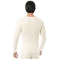 thumbnail image 4 of Fruit of the Loom Men's Thermal Waffle Crew Top, Sizes S-5XL, 4 of 10