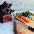 thumbnail image 6 of Henckels Solution 12-PC German Stainless Steel Knife Block Set, 6 of 7