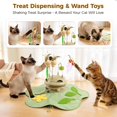 thumbnail image 4 of Juguete interactivo para gatos Aurapaws 6 en 1 Hide & Seek con pluma, 4 of 9