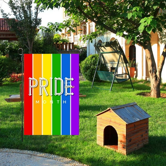 Rainbow Flags Holiday Flags Banners Garden Decorations Pride Flags Garden Flags