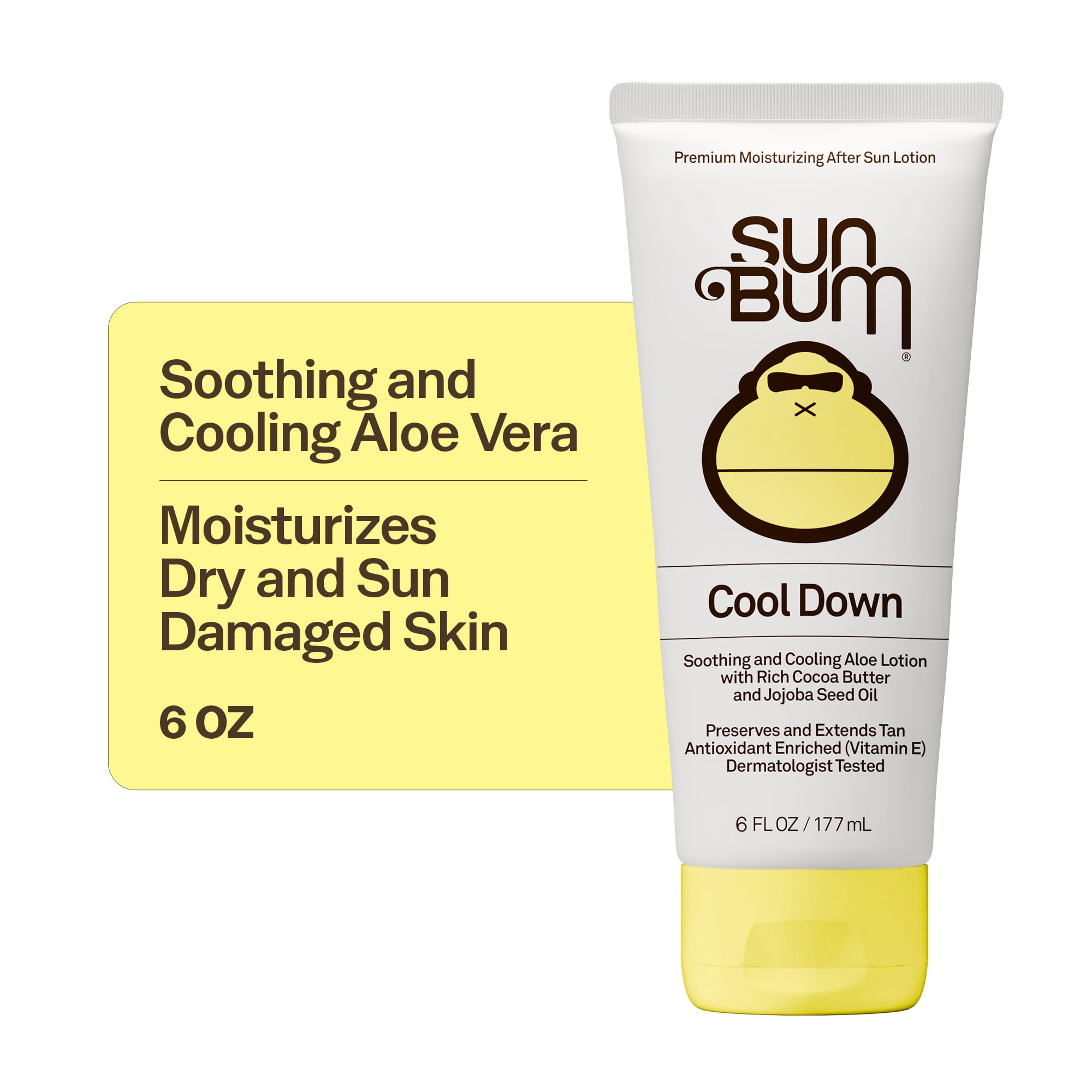 Sun Bum Premium Moisturizing After Sun Cool Down Lotion, 6 fl oz
