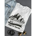 thumbnail image 3 of Mountains Are Calling T-Shirt Women -SPIdeals Designs, Female x-Large, 3 of 4