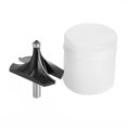 thumbnail image 3 of Manufacturer Direct: 1/2 Inch Shank Round Nose Woodworking Router Bit - Black, 3-1/2 Inch Length, High-Quality Carbide Tipped for Intricate Carving, Edging & Pattern Making - Versatile Export-Grade, 3 of 6