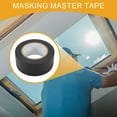 thumbnail image 3 of Cinta de pintor universal Unique Bargains - Cinta de enmascarar para pintura de automóviles DIY sin residuos - Papel crepé negro - 2 pulgadas x 54.7 yardas, 3 of 7