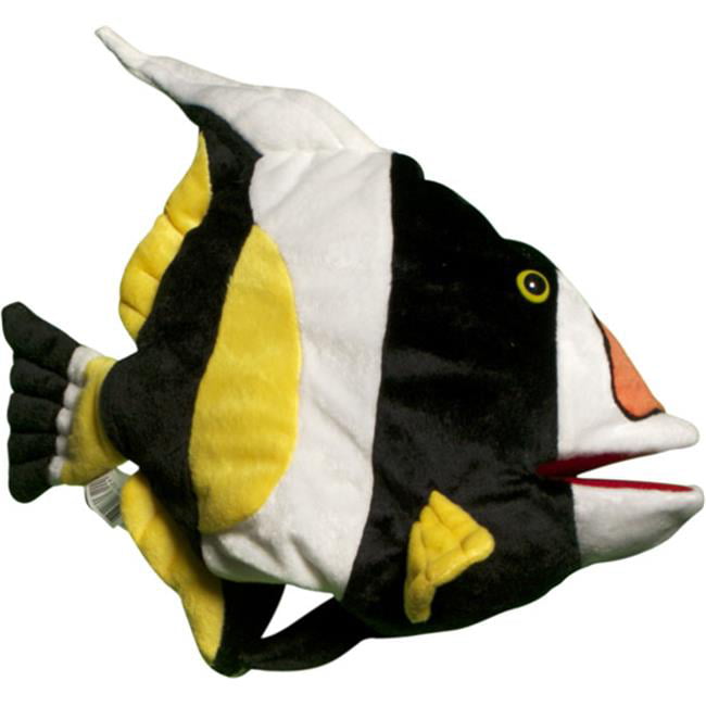 Half-Spotted Hankfish Animal Puppet Sunny Toys NP8135 16 In Tropical Fish 