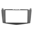 thumbnail image 1 of Panel de NaveGació, Ajuste Sin Costuras Facia Trim Double Din ABS Plastic Central Consola Negro para Automóvil, 1 of 7