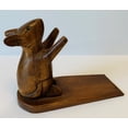 thumbnail image 2 of Mouse Doorstop Carved Wood Stained, 2 of 5