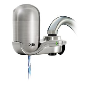 Pur Advanced Faucet Water Filter Fm 3700b Chrome Walmart Com
