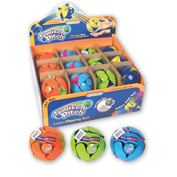 Switch Balle de Lancer - Couleurs Assorties (une par Achat)