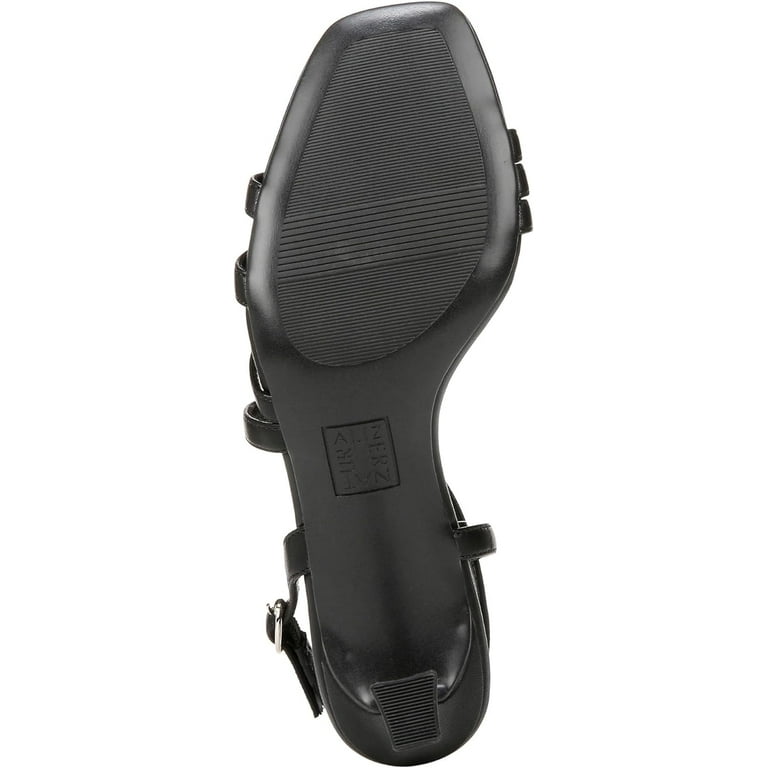 Naturalizer Women's Galaxy Dress Sandal Black Smooth 9.5M