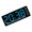 Blue, variant on Msioytog Digital Alarm Clock With Snoozes Function Adjustable Brightness And Date Display For Bedroom Office Easy to Read Number