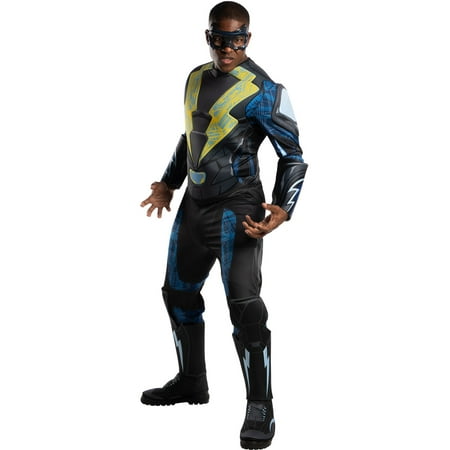Black Lightning Adult Deluxe Costume - Size