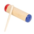 thumbnail image 1 of Wooden Guiro, Stimulate Imagination Cultivate Hands On Ability Guiro Music Instrument Red Blue  For Kindergarten, 1 of 8