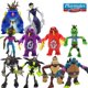 thumbnail image 4 of Figuras de acción de Playmates Teenages Mutant Ninja Turtles Leonardo Bebop Splinter Shredder April O'Neil, muñeco articulado móvil, regalo para niños, 4 of 5