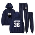 thumbnail image 1 of Maddox Batson Logo Sudaderas con capucha Pantalones Jogger Road To Indio Tour Merch Conjunto de ropa de calle de moda unisex, 1 of 7
