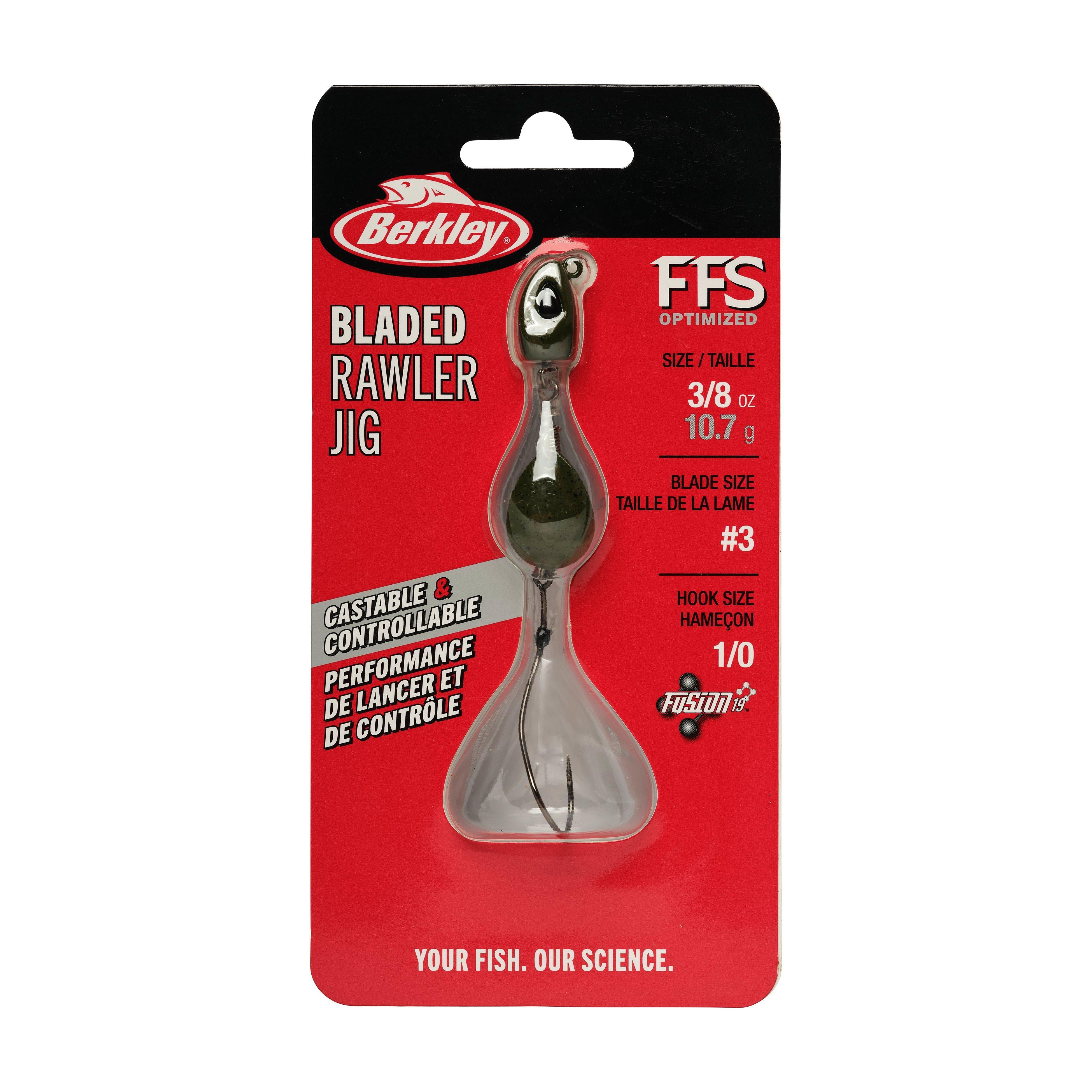 Berkley Bladed Rawler Jig, 1/0, Packer Pumpkin