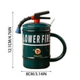 thumbnail image 3 of Tasse en Céramique Extincteur Drôle Design Intéressant Grande Capacité avec Couvercle et Cuillère, 3 of 7