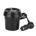 thumbnail image 3 of ESTINK Phone Charger,Dual USB Charger Car Cup Shaped Multifunctional Mobile Phone Digital Charging Port 12~24V,Charging Device, 3 of 8