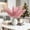 Pink, variant on Fmbmuo Gold-Glittered Leaf Spray Artificial Colorful Foliage 14 Inch Home Decor Christmas Decoration Christmas Decor,Red