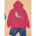 thumbnail image 3 of Trick Or Treat Dinosaur Hoodie Juniors -Image by Shutterstock,  x-Large, 3 of 4