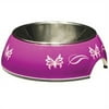 Catit Style Bowl, Purple Butterfly, Xs