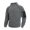 532Grey200, variant on Men's Sweatshirts Autumn Winter Slim Fit Stand Up Collar Long Sleeved Pullover Casual Coral Jacket Male Solid Color Streetwear Classic
