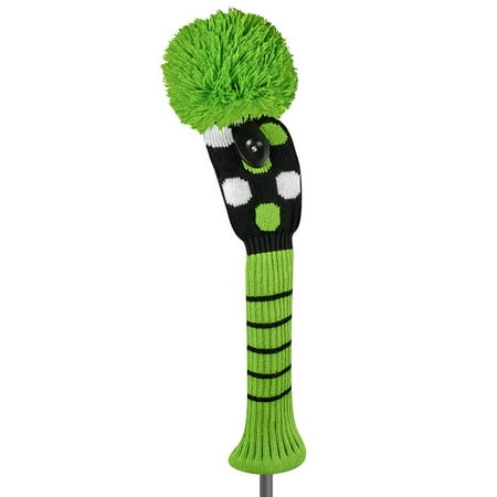 Small Dot Fairway Headcover 2017, Lime/Black/White, The collections have all sizes for your clubs By Just4Golf from (Best Golf Clubs To Have In Your Bag)