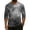 Dark Gray-C#4028, variant on Summer Mens Henley Shirt Gradient Raglan 3/4 Sleeve Jersey Baseball T-Shirts Sport Athletic Big and Tall Mens T-Shirts