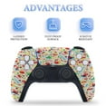 thumbnail image 4 of Candy Pattern - White PS5/PS5 Pro/PS5 Slim Digital Disc Skin Sticker For Console And Controller Skins, 4 of 7