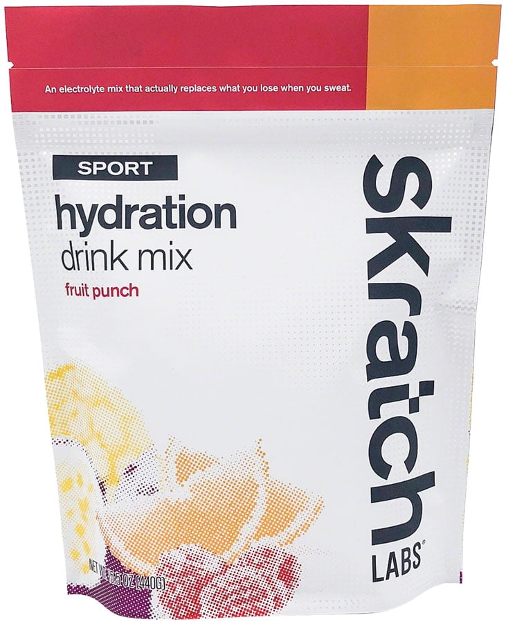 Skratch Labs Sport Hydration Drink Mix Fruit Punch, 20Serving