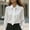 White, variant on ZOELNIC Women's Tie Neck Blouse Long Sleeve for Office Business Professional and Dressy Casual Wear, S