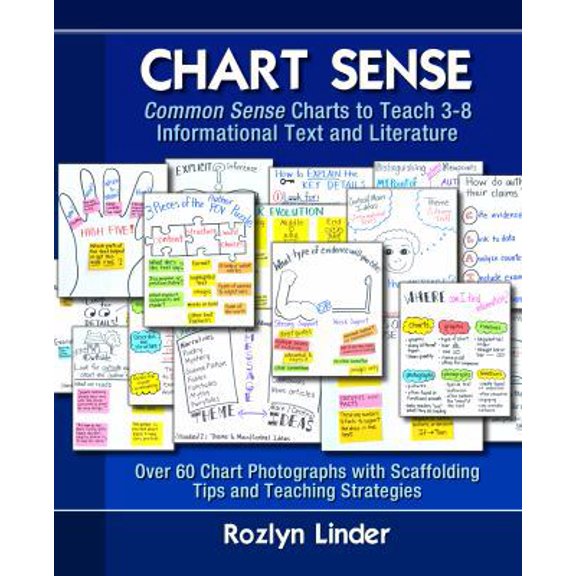 Pre-Owned Chart Sense: Common Sense Charts to Teach 3-8 Informational Text and Literature, (Paperback)