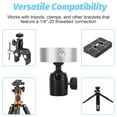 thumbnail image 4 of Satellite Tripod Adapter with Aluminum Alloy Ball Head and Mount, Lightweight Design for Mini, 4 of 7