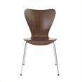 thumbnail image 4 of Eurostyle Chaise de Salle à Manger Empilable Tendy Pro en Noyer, 4 of 4