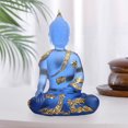 thumbnail image 1 of Resin Buddha Statue Ornaments Creative Craft Tabletop Statue Gift for Housewarming Friend, 1 of 4