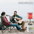 thumbnail image 4 of Gymax Portable Tank Top Propane Heater Outdoor 42,000 BTU Camping, 4 of 10